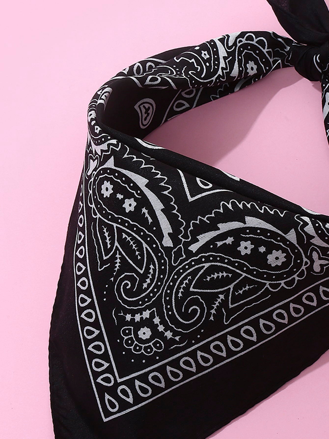 Paisley Pattern Bandana - Negative Apparel