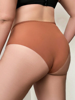 Plus Contrast Lace Panty - Negative Apparel