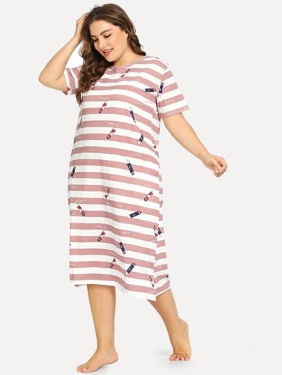 Plus Size Nightgowns & Sleepshirts - Negative Apparel