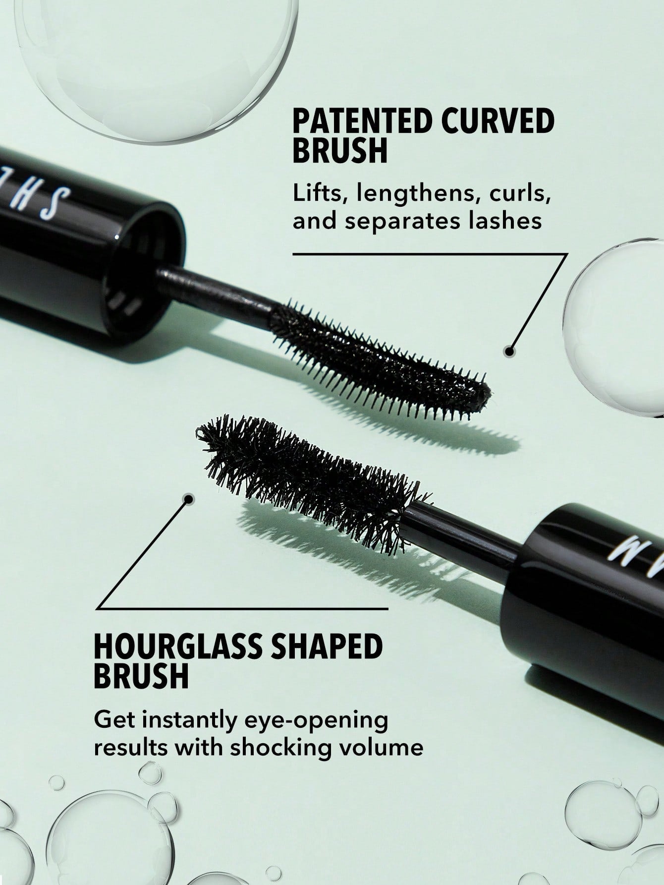 SHEGLAM All-In-One Volume & Length Mascara 2 In 1 - Negative Apparel