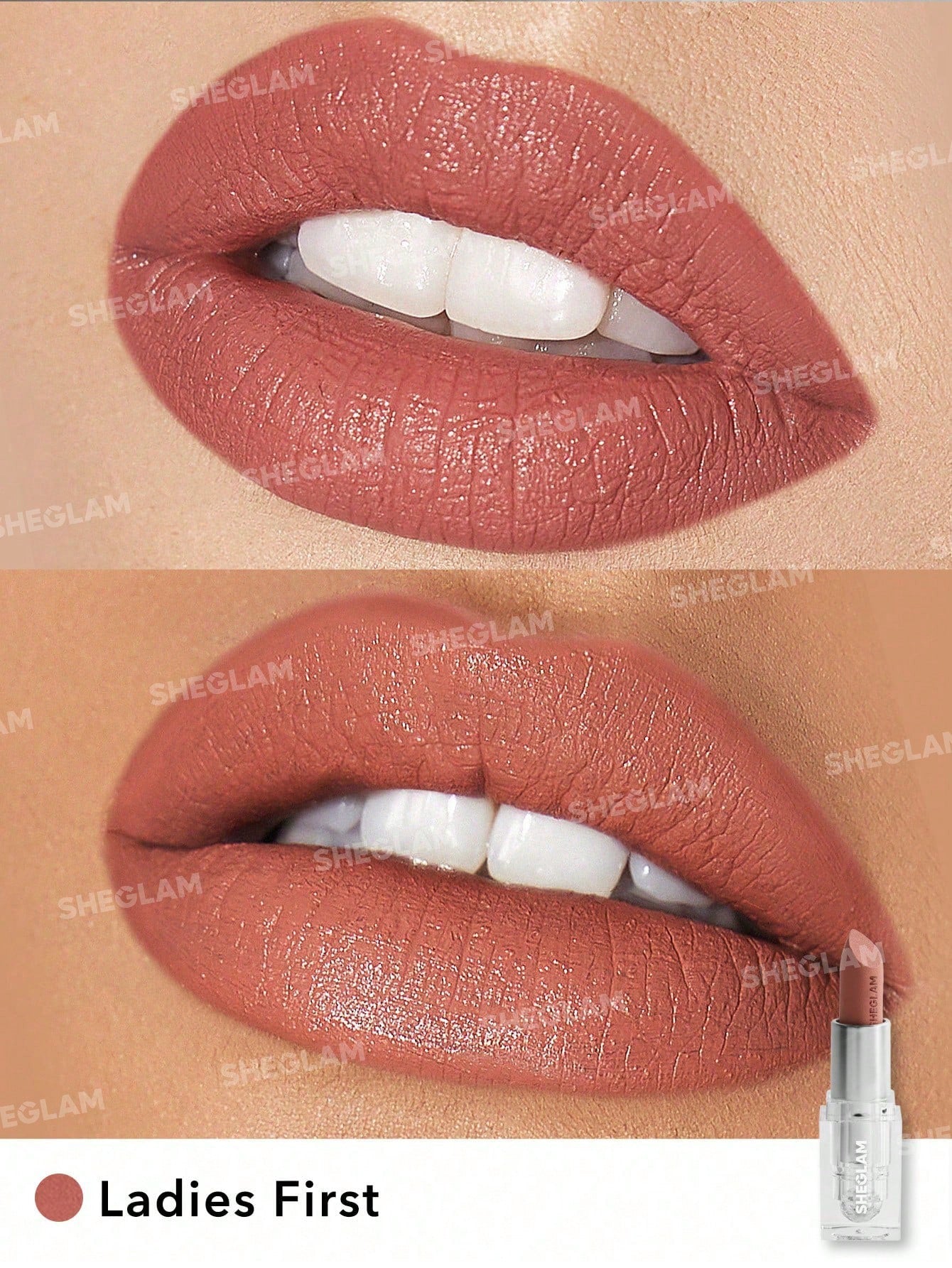 SHEGLAM Cosmic Crystal Matte Lipstick - Negative Apparel