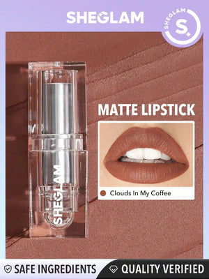 SHEGLAM Cosmic Crystal Matte Lipstick - Negative Apparel