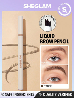 SHEGLAM Feather Better Liquid Eyebrow Pencil - Negative Apparel