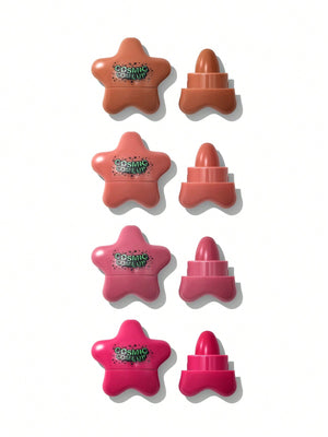 SHEGLAM Hi-Beam Mini Lipstick Set-Stella Set 4 In 1 Matte And Hydrating Nude Lipstick - Negative Apparel