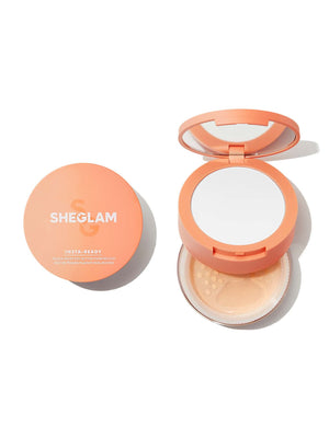 SHEGLAM Insta-Ready Face & Under Eye Setting Powder Duo - Negative Apparel