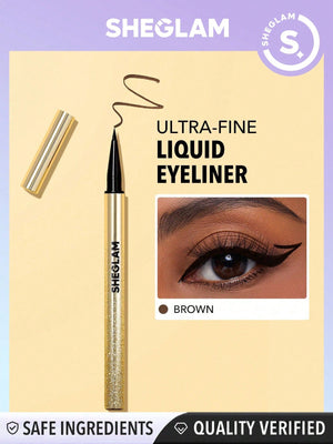 SHEGLAM Line & Define Waterproof Liquid Eyeliner - Negative Apparel