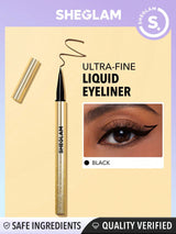 SHEGLAM Line & Define Waterproof Liquid Eyeliner - Negative Apparel