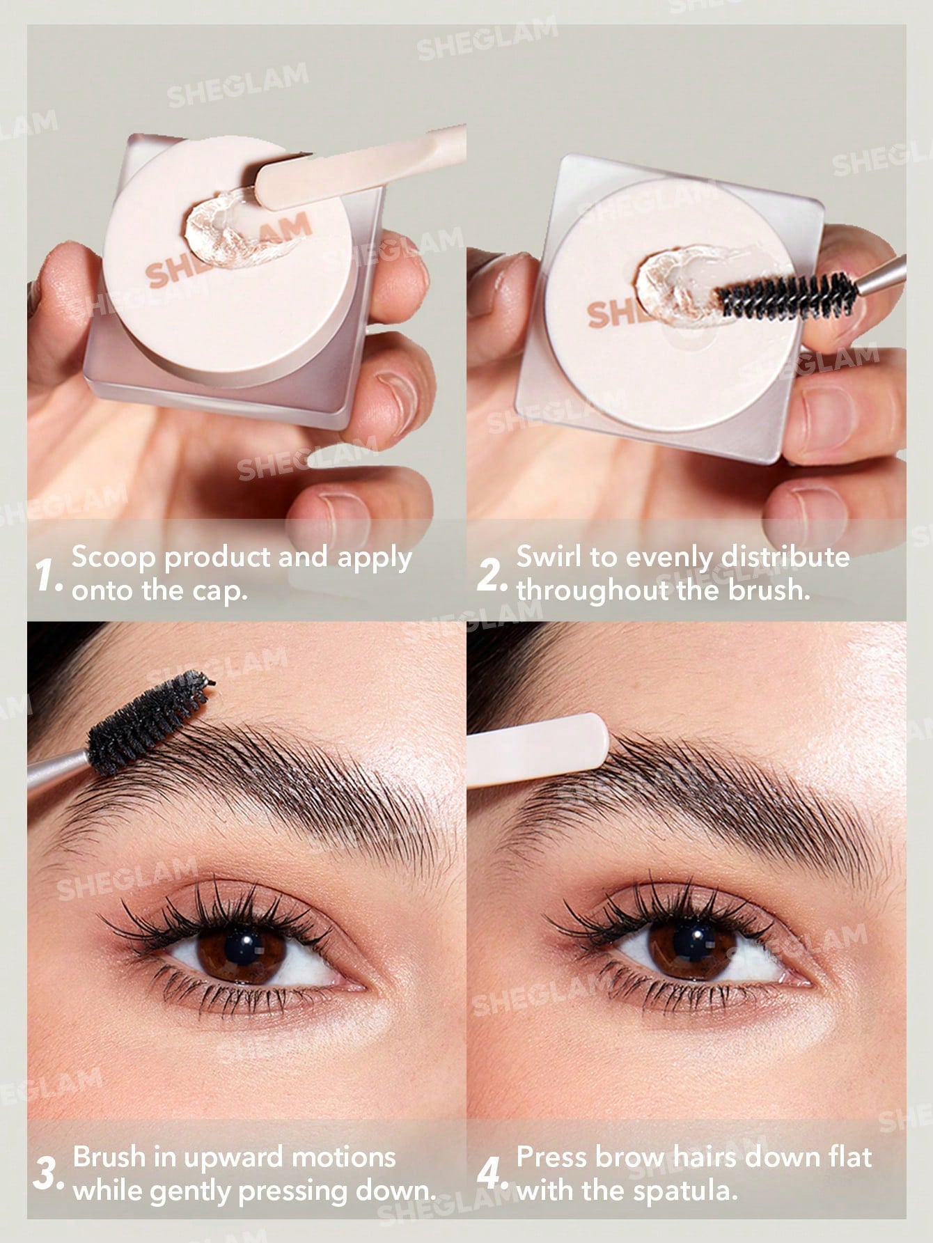 Waterproof Eyebrow Gel Brow Setting Gel Clear Long Lasting Eyelash