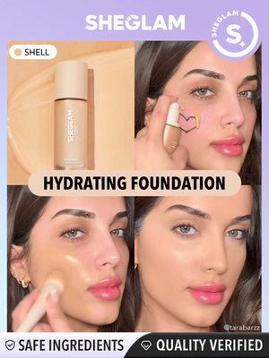 SHEGLAM Skinfinite Hydrating Foundation-Shell - Negative Apparel