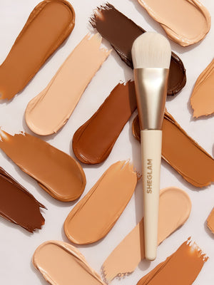 SHEGLAM Skinfluencer Foundation Brush - Negative Apparel