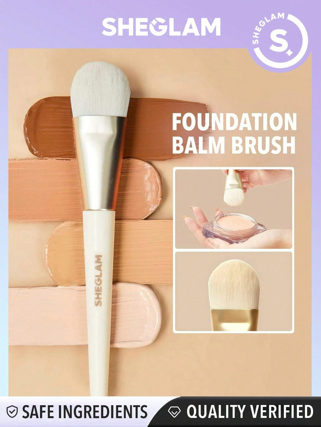 Glam 101 Face Essentials Brush Set with Bag