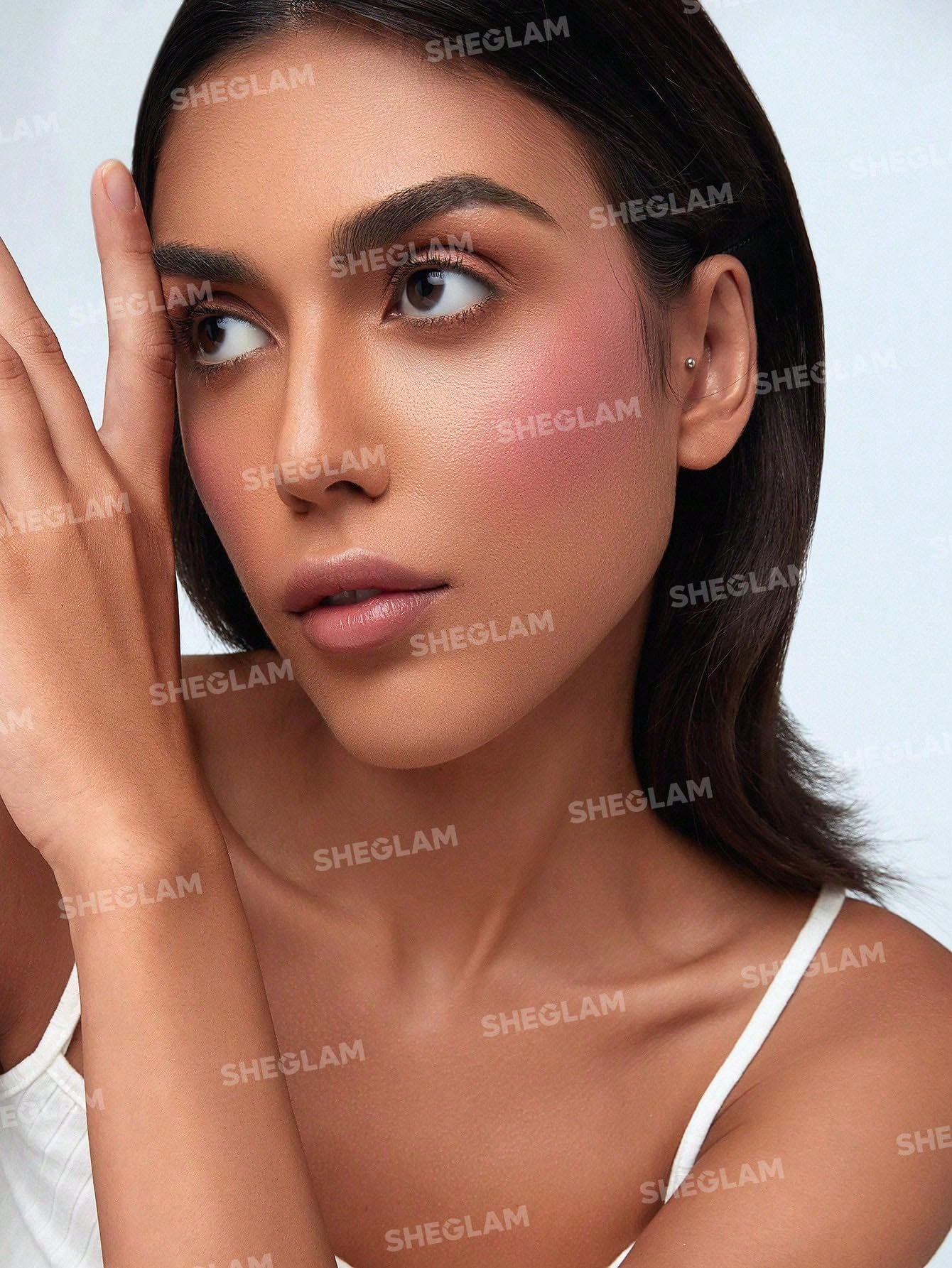 SHEGLAM Snatch 'n' Blush Stick-Midnight Hour Cream Blush Waterproof Long Lasting High Pigment - Negative Apparel