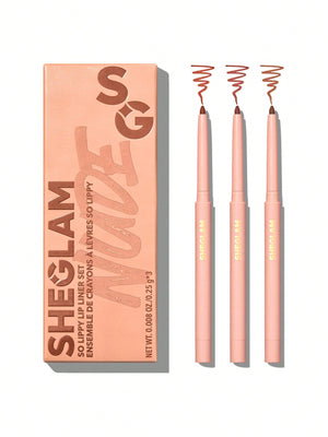 SHEGLAM So Lippy Lip Liner Set - Negative Apparel