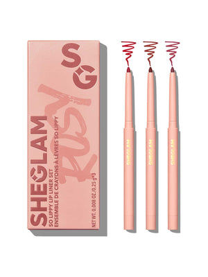 SHEGLAM So Lippy Lip Liner Set - Negative Apparel