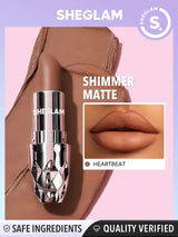 SHEGLAM Starlight Velvet Lipstick - Heartbeat - Negative Apparel