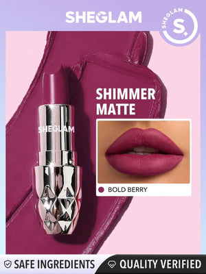 SHEGLAM Starlight Velvet Lipstick - Negative Apparel