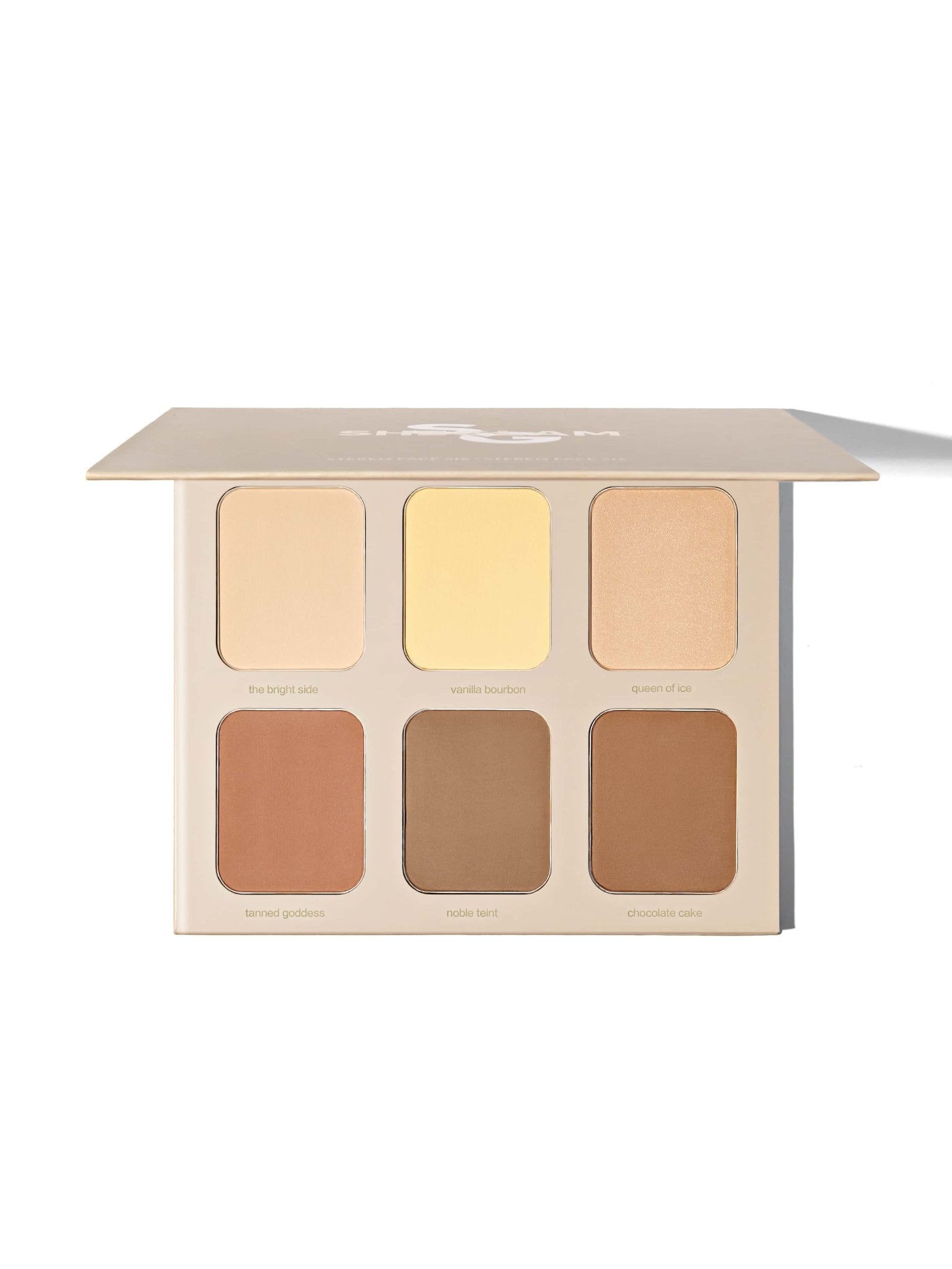 SHEGLAM STEREO FACE Six-NUDE 6-Color Powder Contour Palette - Negative Apparel