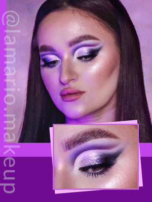 SHEGLAM Violet Vision Palette 12-Clolor Matte Shimmer Eyeshadow Palette - Negative Apparel