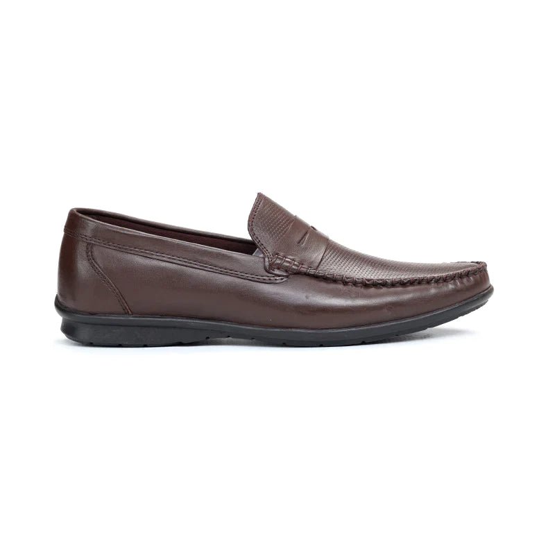 SHEIN Brown British Stylish Casual Loafers - Negative Apparel