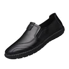 SHEIN Classical Style PU Leather Shoes - Negative Apparel