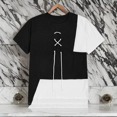 SHEIN Color Block Men T-Shirts & Tanks - Negative Apparel