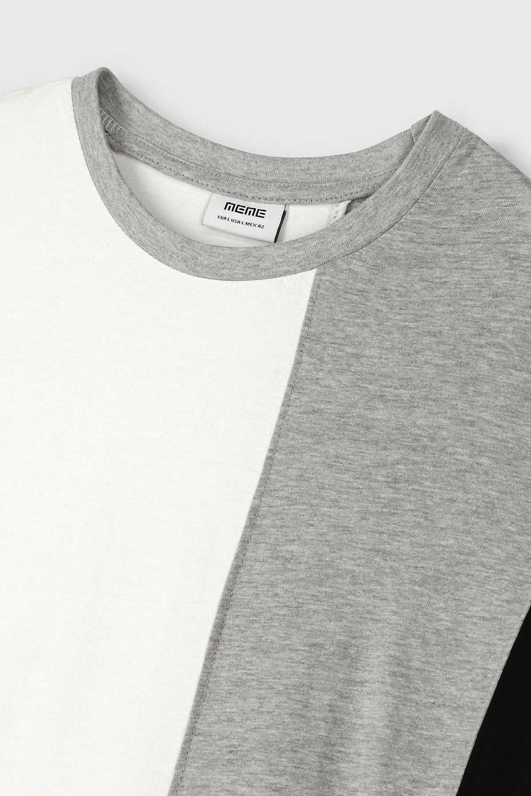 SHEIN Color Block Pharell T-Shirt - Negative Apparel