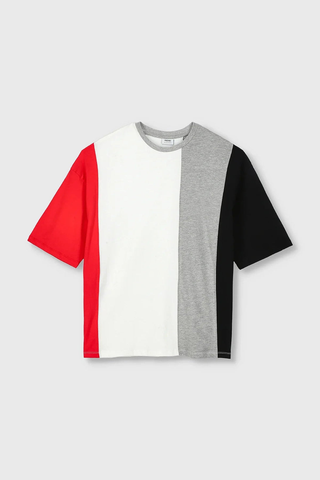 SHEIN Color Block Pharell T-Shirt - Negative Apparel