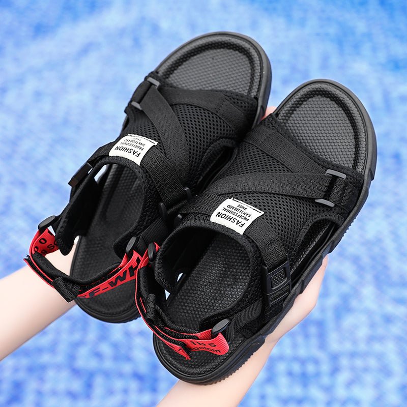 SHEIN Double Strap Sandals - Negative Apparel