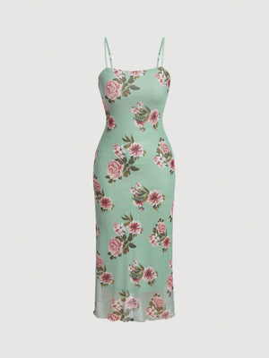 SHEIN Floral Print Cami Dress - Negative Apparel