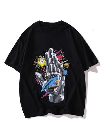 SHEIN Graphic Print T-Shirts & Tanks - Negative Apparel