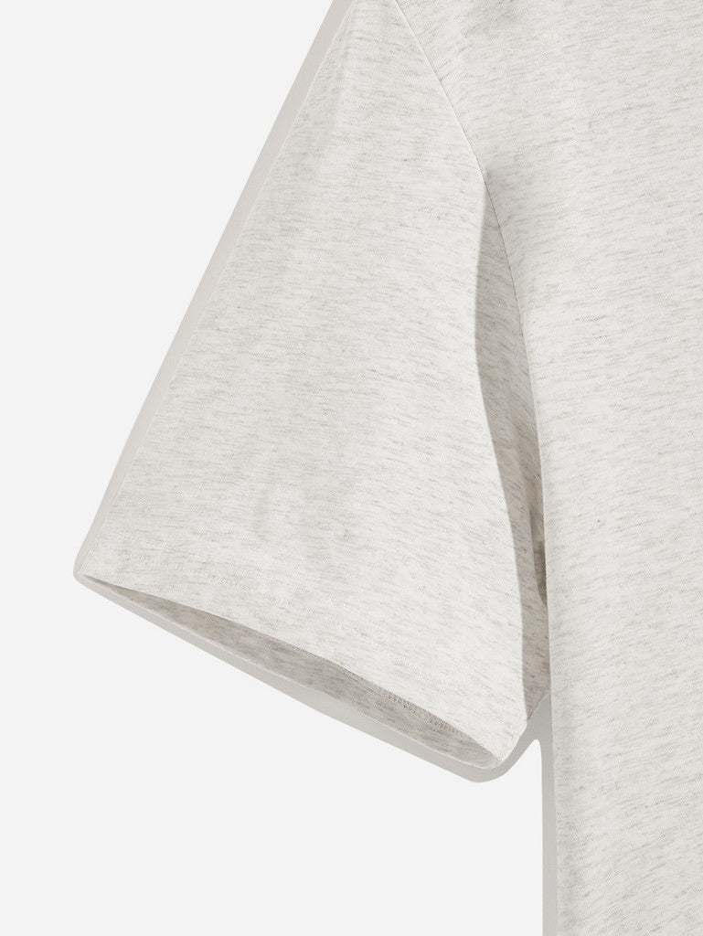 SHEIN Letter Print Neck Graphic Tee - Negative Apparel