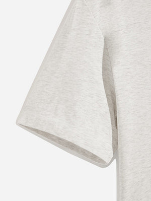 SHEIN Letter Print Neck Graphic Tee - Negative Apparel