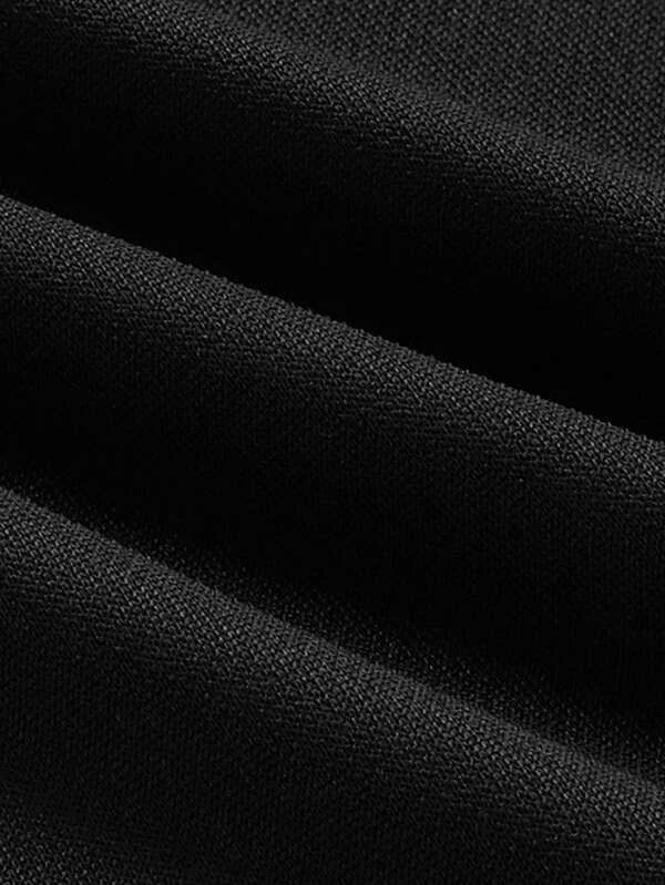 SHEIN Manfinity Color Block Drawstring Sweatpants - Negative Apparel