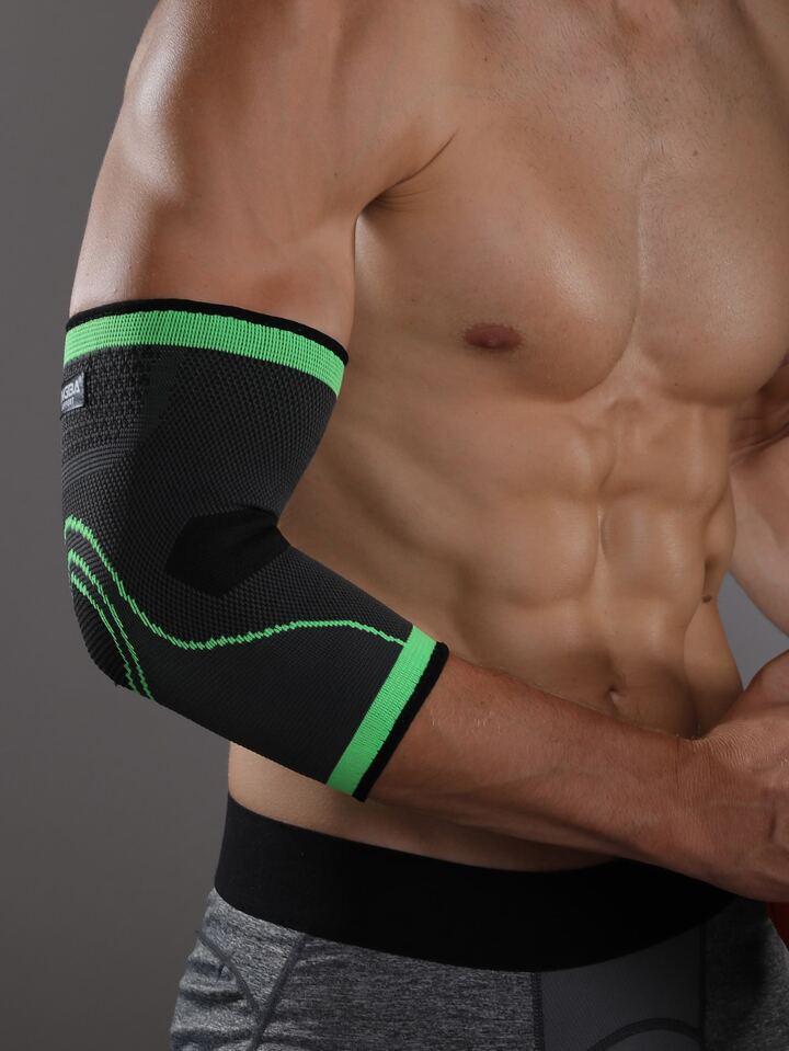 SHEIN Outdoor Sports Fitness Elbow Support For Weightlifting, Basketball, Running, Cycling - Negative Apparel