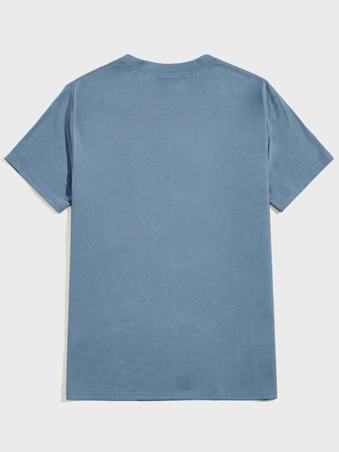 SHEIN Pocket Side Floral Print Tee - Negative Apparel