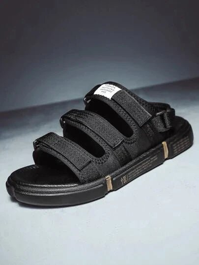 SHEIN Release Buckle Decor Sport Sandals - Negative Apparel