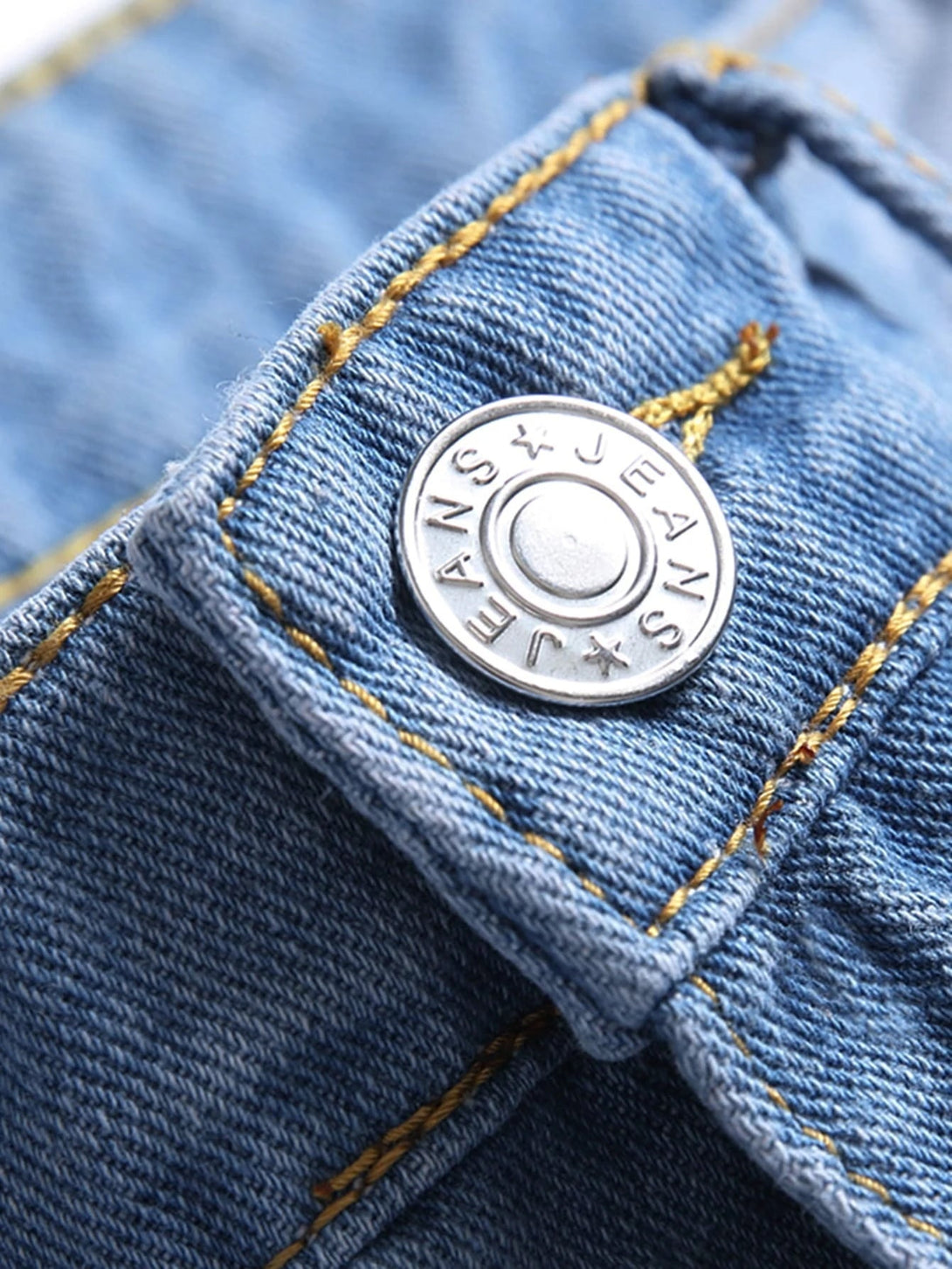 SHEIN Ripped Design Skinny Jeans - Negative Apparel