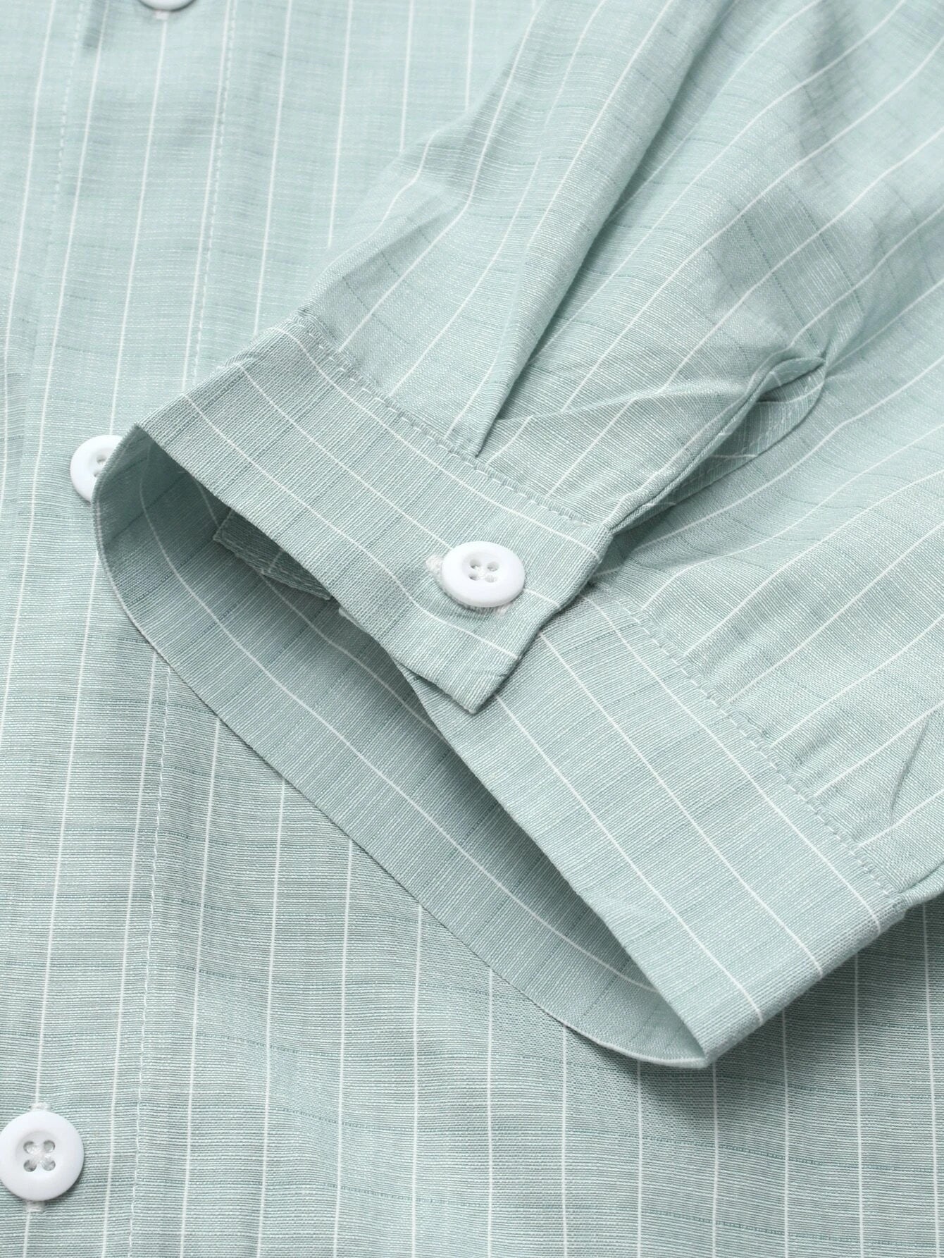 SHEIN Rolled Sleeve Plaid Shirt - Negative Apparel