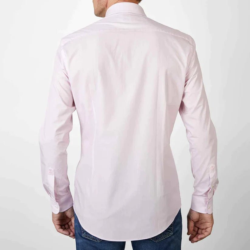 SHEIN Slim Fit Cotton Suit Shirt - Negative Apparel