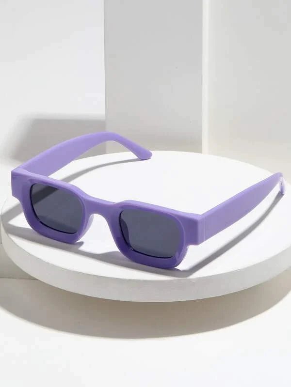 SHEIN Square frame sunglasses - Negative Apparel
