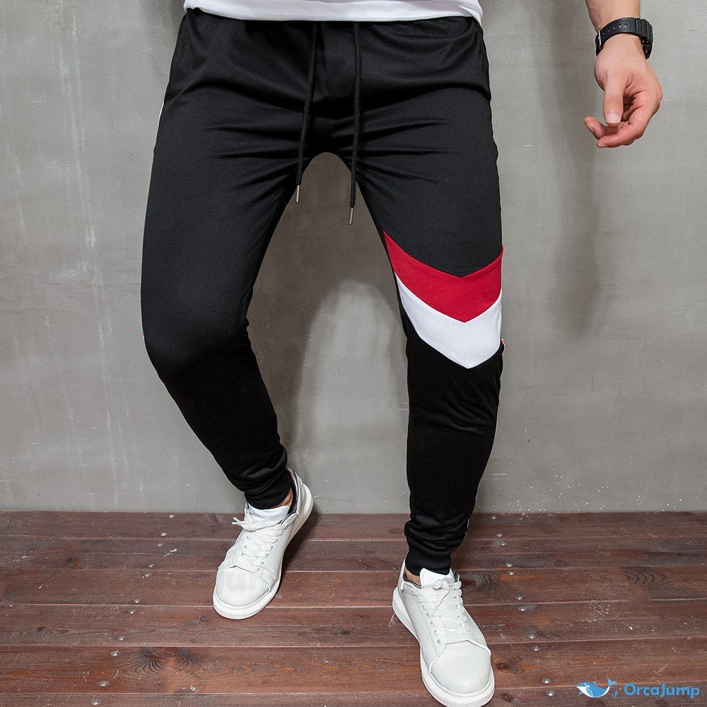 SHEIN Stylish Elastic Jogger Pants with Casual Sporty Design - Negative Apparel