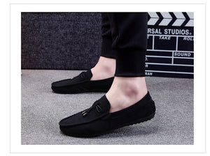 SHEIN Suedette Bow Decor Loafers - Negative Apparel