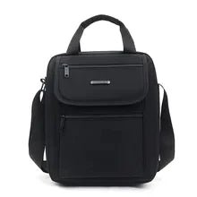SHEIN Top-handle Portable Nylon Business Casual Crossbody Shoulder Bag - Negative Apparel