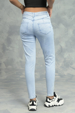 Slim Fit Ripped Jeans - Negative Apparel