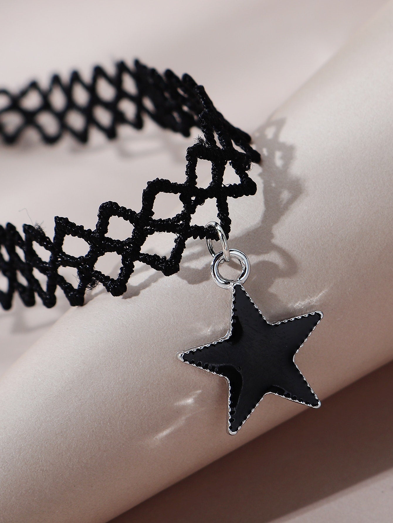 Star Charm Choker - Negative Apparel