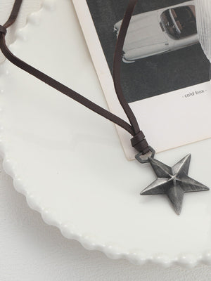 Star Charm Necklace - Negative Apparel