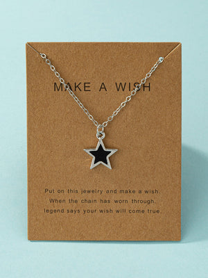 Star Pendant Necklace - Negative Apparel