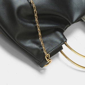 Top Ring Bag With Chain - Negative Apparel