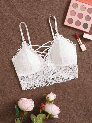 Wire Free Lace Bra - Negative Apparel