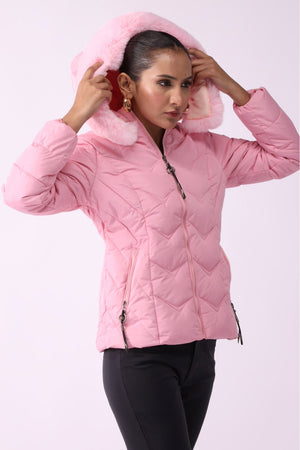 Women Puffer Jacket - Negative Apparel